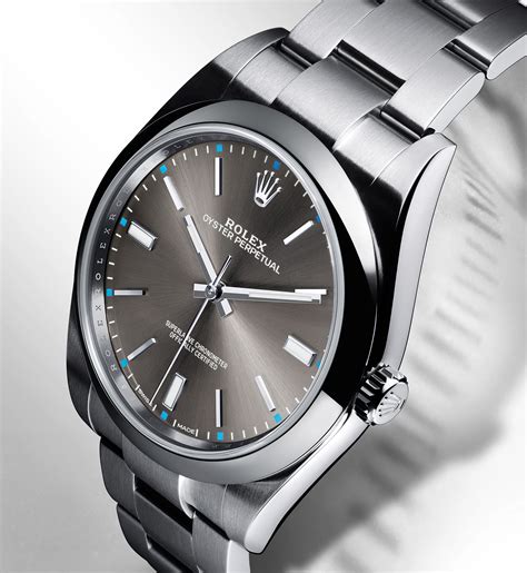 rolex oyster perpetual 39 for men grey dial|Rolex catalog pdf.